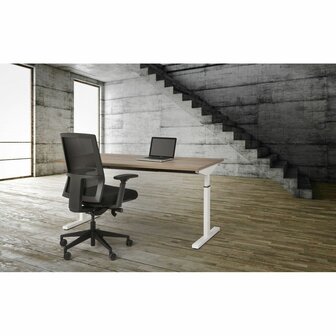 Easy in hoogte instelbaar bureau 160 x 80cm