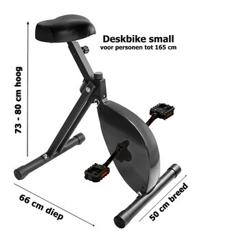 Deskbike - bureaufiets - blauw 