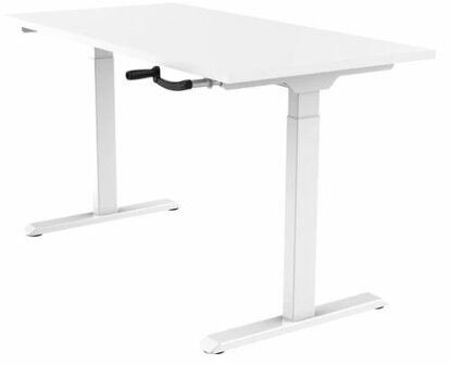 Euroseats zit sta bureau, wit frame