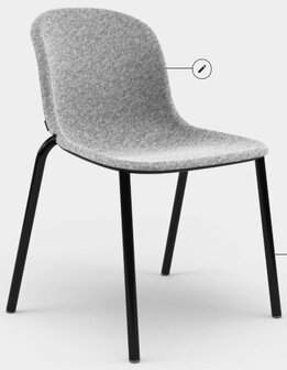 De Vorm LJ2 PET Felt chair *