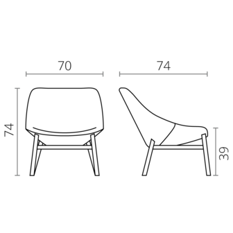 Noti fauteuil Mishell