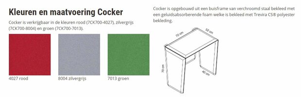 Caimi Cocker - Akoestisch Telefooncel Snowsound