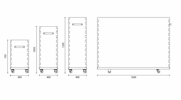 JFK Akoestische plantenbak - roomdivider