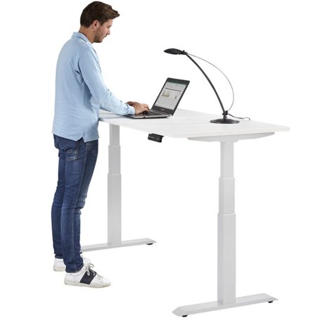 Zit sta bureau - elektrisch, inclusief Deskbike actie!
