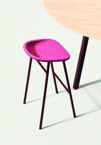 De Vorm - PET Felt Bar Stool*