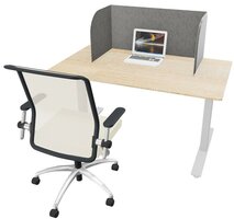 Akoestisch bureauscherm thuiswerkplek