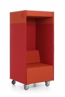 Belstoel Quadra Phonebox - wielen 